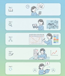 【保存版】自分に合った勉強計画の立て方：無理なく続けるための5つのステップ
